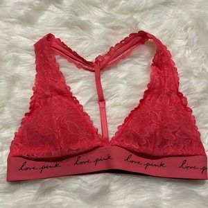 Lace bralette.